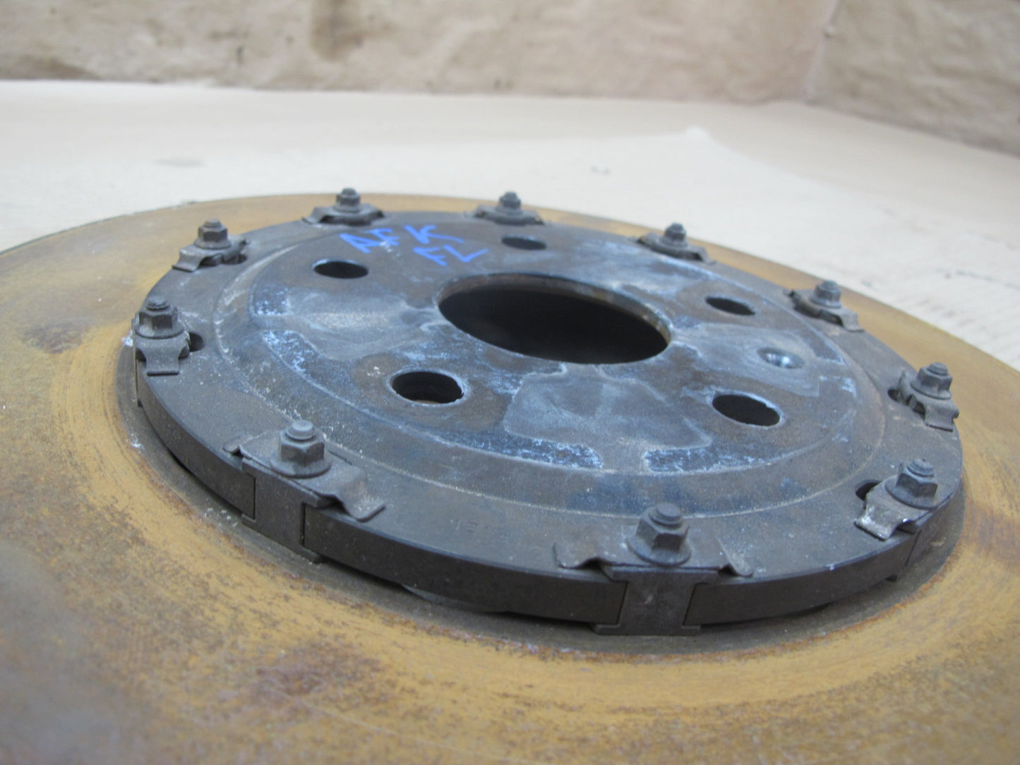 11-12 Fisker Karma Set of 2 Front Right & Left Brake Disc Rotor 61K Miles OEM