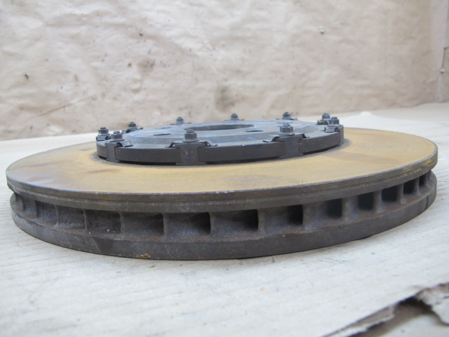 11-12 Fisker Karma Set of 2 Front Right & Left Brake Disc Rotor 61K Miles OEM
