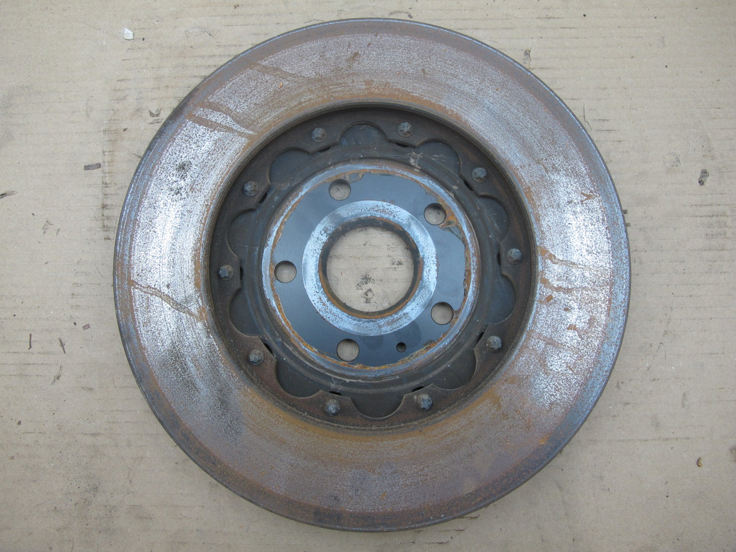 11-12 Fisker Karma Set of 2 Front Right & Left Brake Disc Rotor 61K Miles OEM