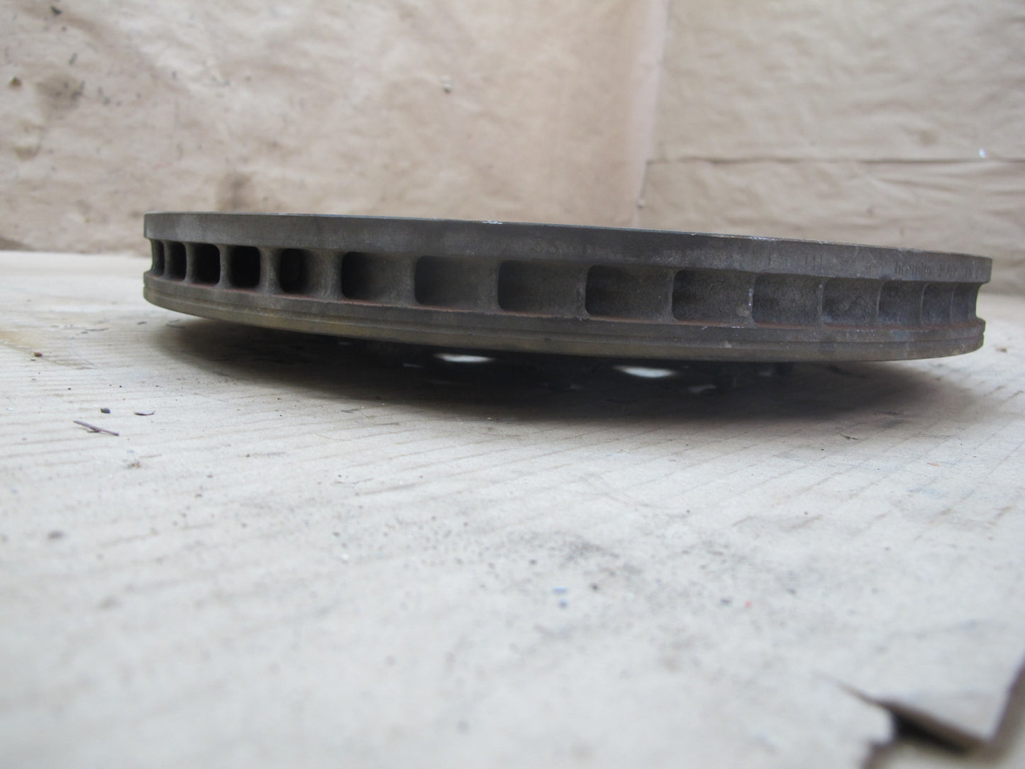 11-12 Fisker Karma Set of 2 Front Right & Left Brake Disc Rotor 61K Miles OEM