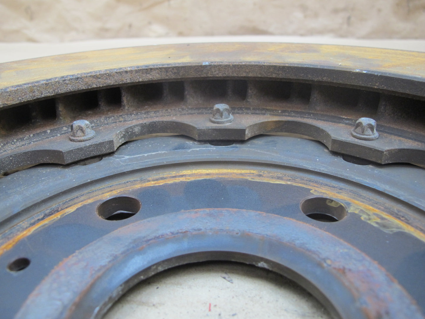 11-12 Fisker Karma Set of 2 Front Right & Left Brake Disc Rotor 61K Miles OEM