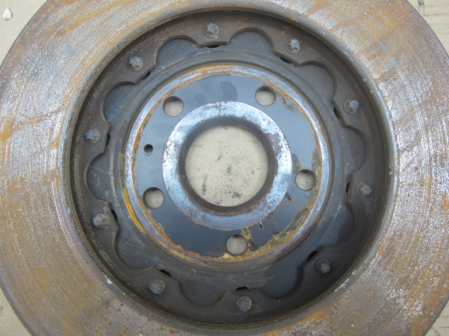 11-12 Fisker Karma Set of 2 Front Right & Left Brake Disc Rotor 61K Miles OEM