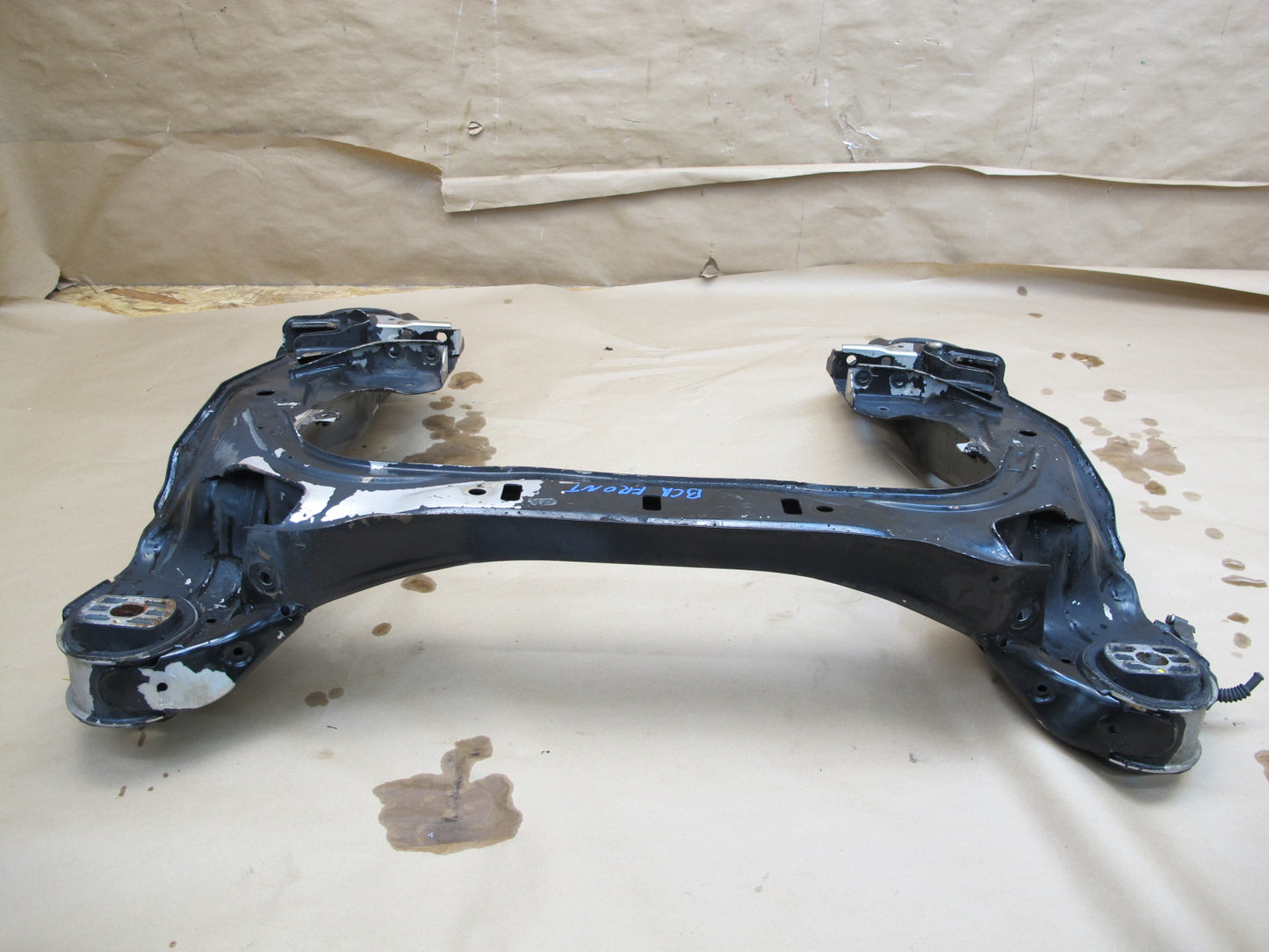 06-12 Bentley Continental Flying Spur Front Engine Subframe Crossmember Carrier