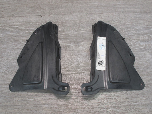 11-12 Fisker Karma Set of 2 Front Left & Right Lower A Pillar Cover Trim OEM