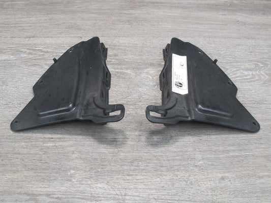 11-12 Fisker Karma Set of 2 Front Left & Right Lower A Pillar Cover Trim OEM