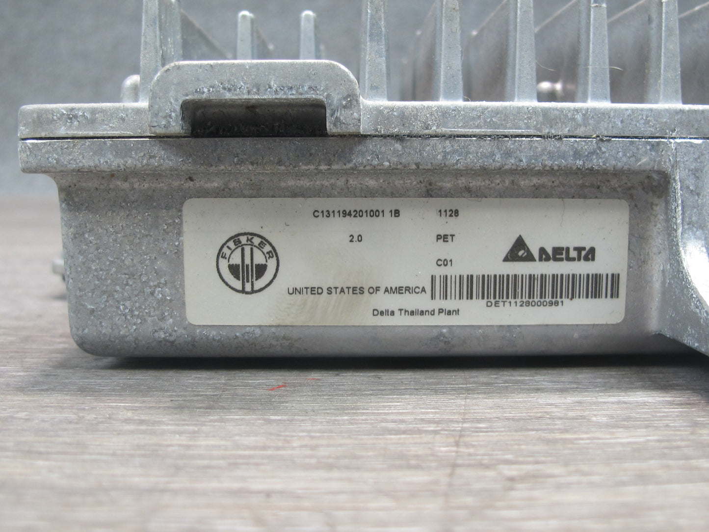 11-12 Fisker Karma Delta Computer Control Module Unit C131194201001 OEM