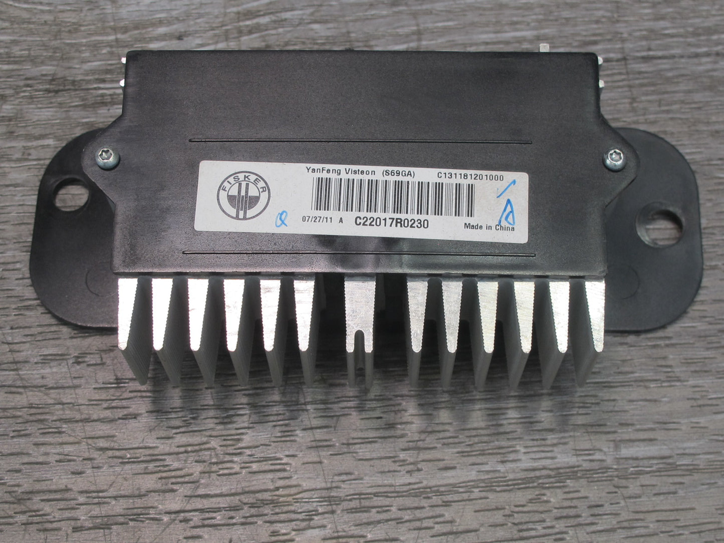 11-12 Fisker Karma Visteon Control Module Unit C131181201000 OEM