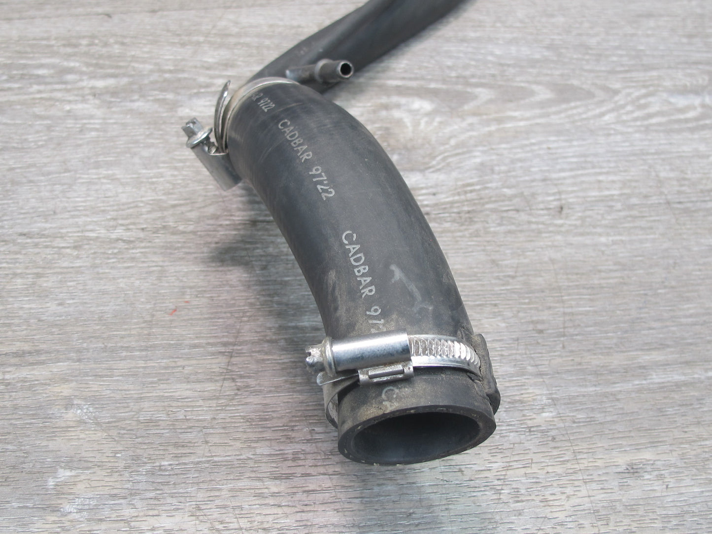 11-12 Fisker Karma Gas Fuel Tank Filler Neck w Cap Cover C131116301001 OEM