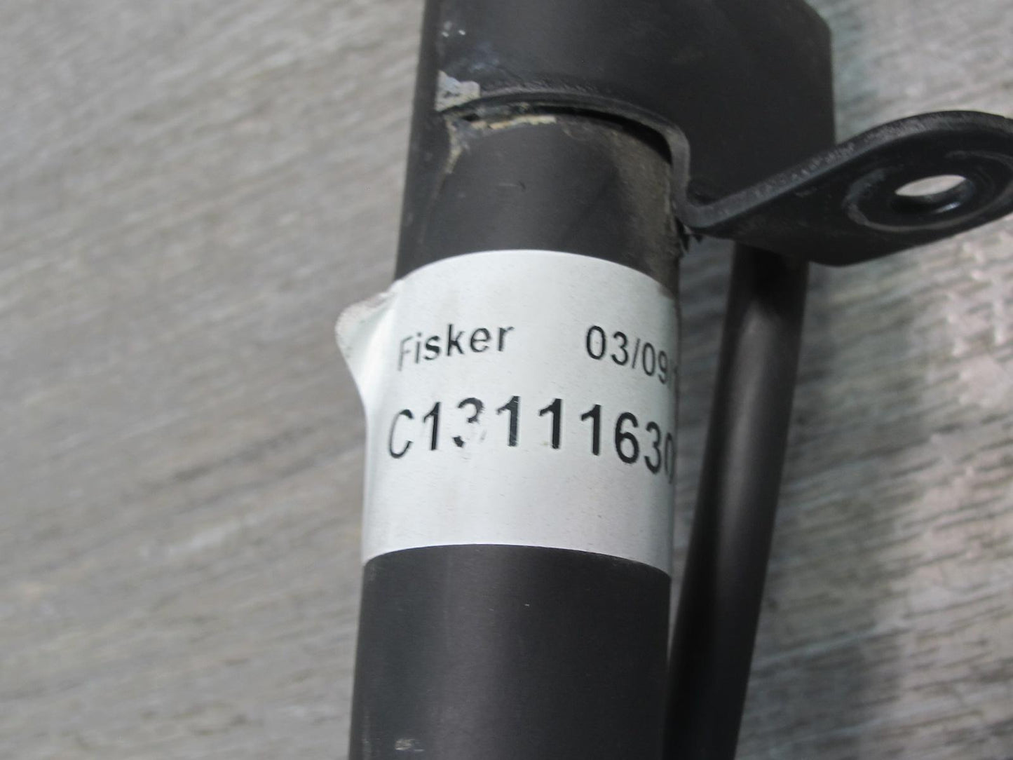 11-12 Fisker Karma Gas Fuel Tank Filler Neck w Cap Cover C131116301001 OEM
