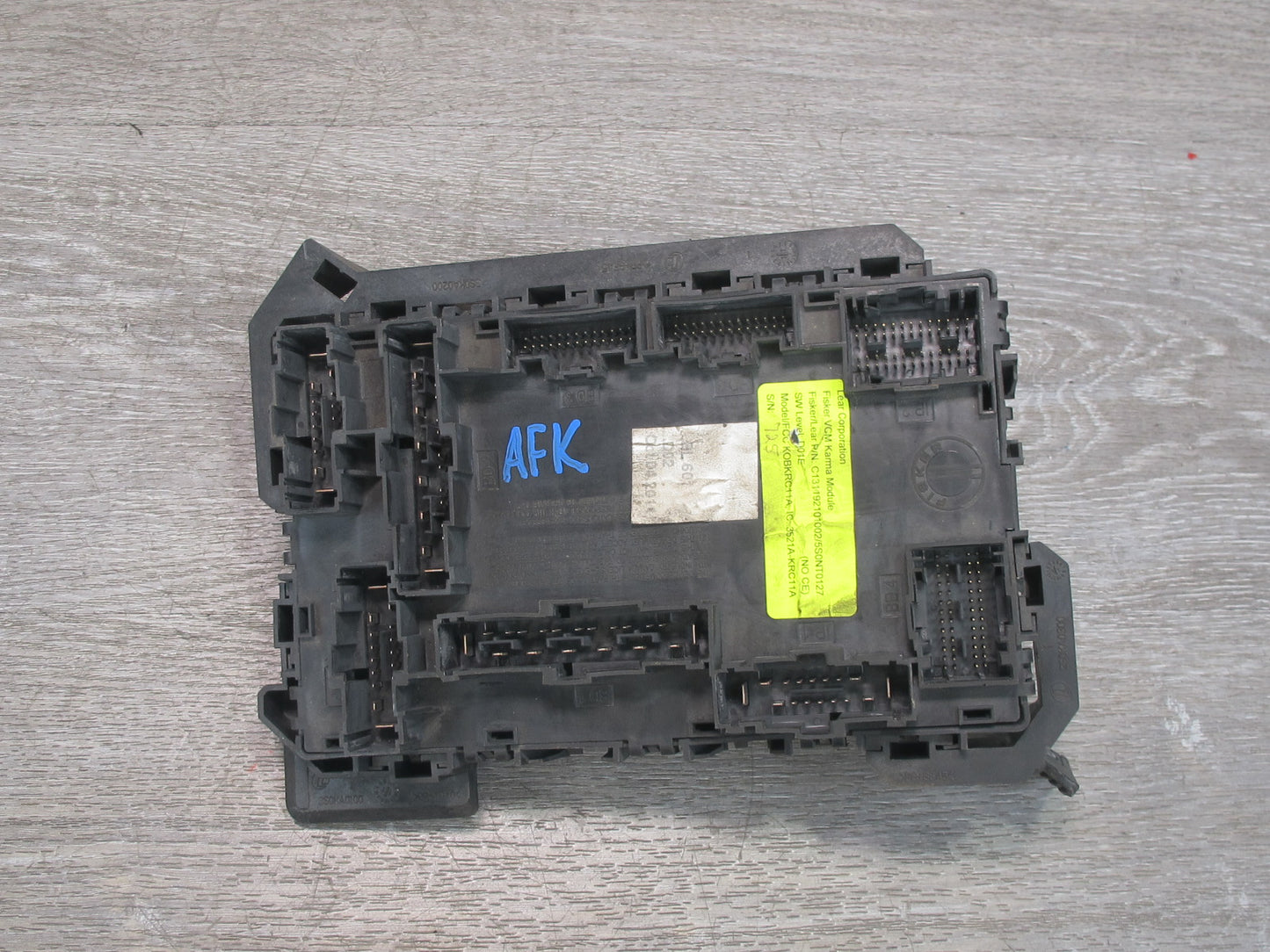 11-12 Fisker Karma BCM Body Control Module Unit C131192101002 OEM