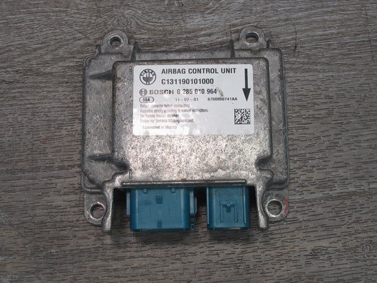 11-12 FISKER KARMA SRS AIRBAG CONTROL MODULE UNIT 0285010964 OEM