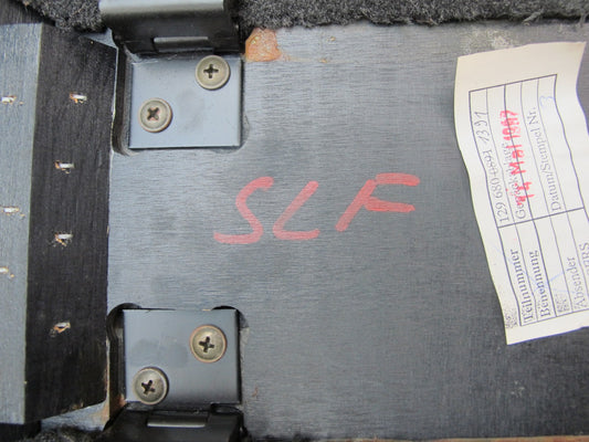 96-02 Mercedes R129 Sl-class Rear Carpet Storage Shelf Box Jump Seat OEM