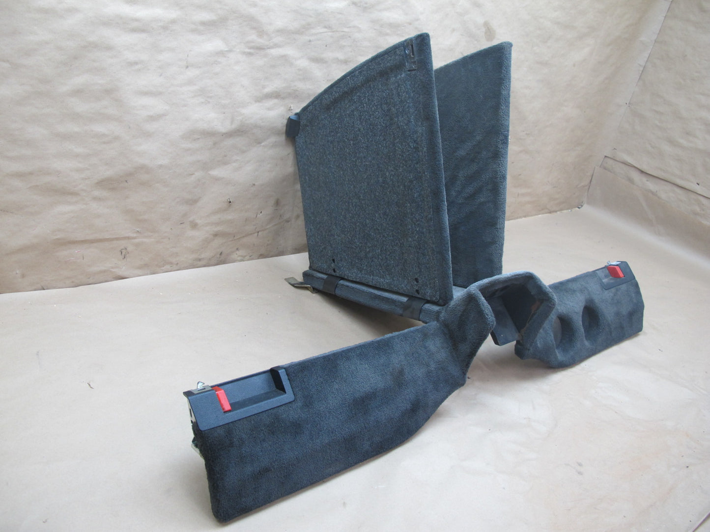 96-02 Mercedes R129 Sl-class Rear Carpet Storage Shelf Box Jump Seat OEM