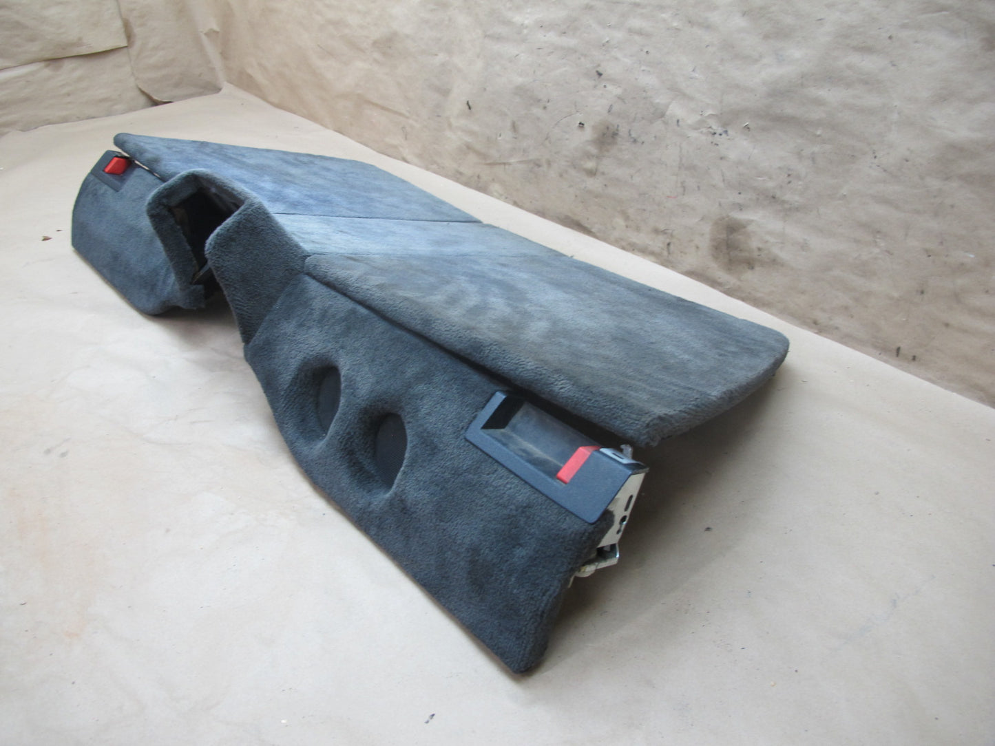 96-02 Mercedes R129 Sl-class Rear Carpet Storage Shelf Box Jump Seat OEM