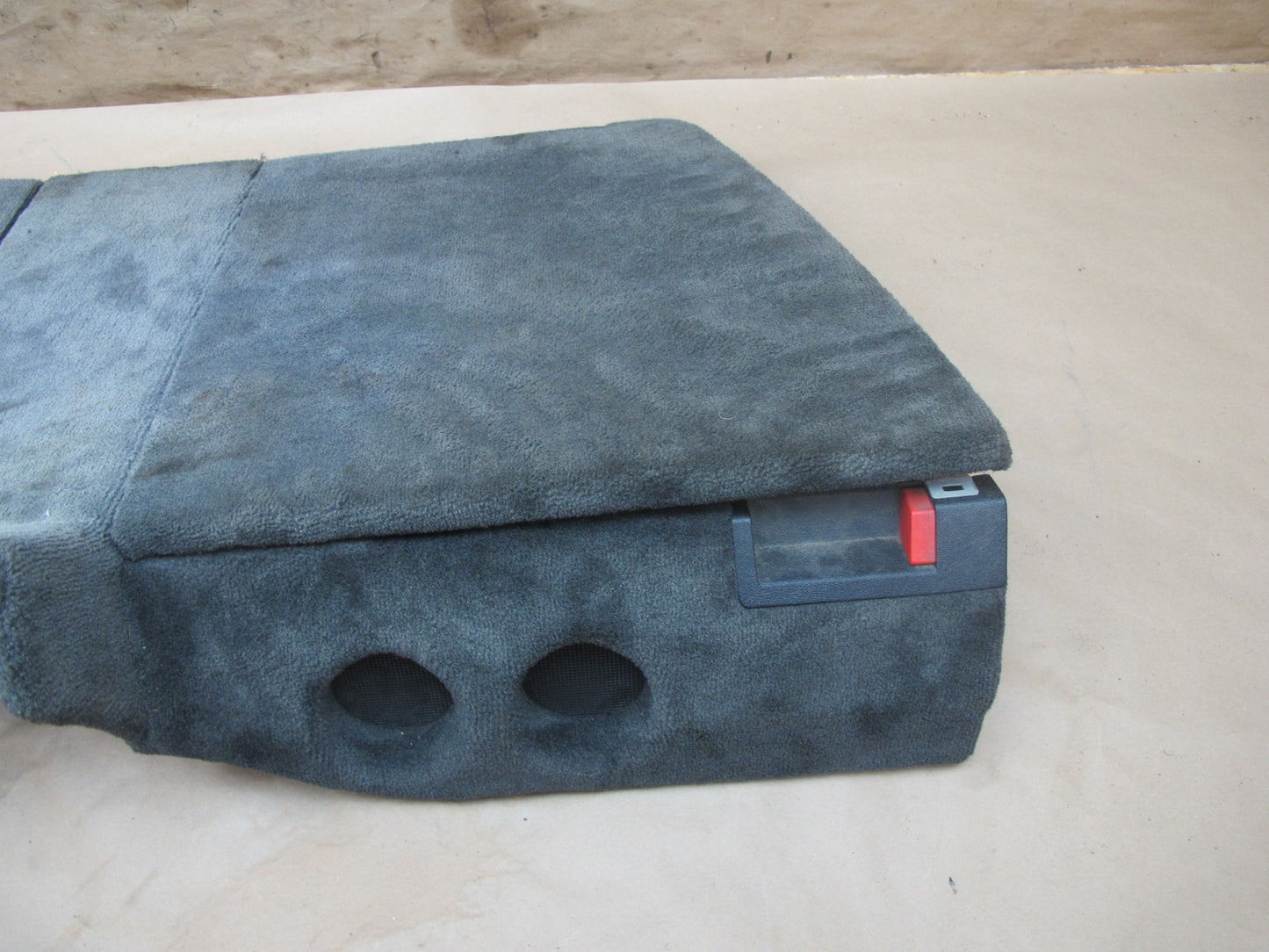 96-02 Mercedes R129 Sl-class Rear Carpet Storage Shelf Box Jump Seat OEM