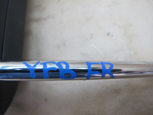 14-16 BMW F10 F07 Set of 2 Front Left & Right Seat Leather Headrest Black OEM