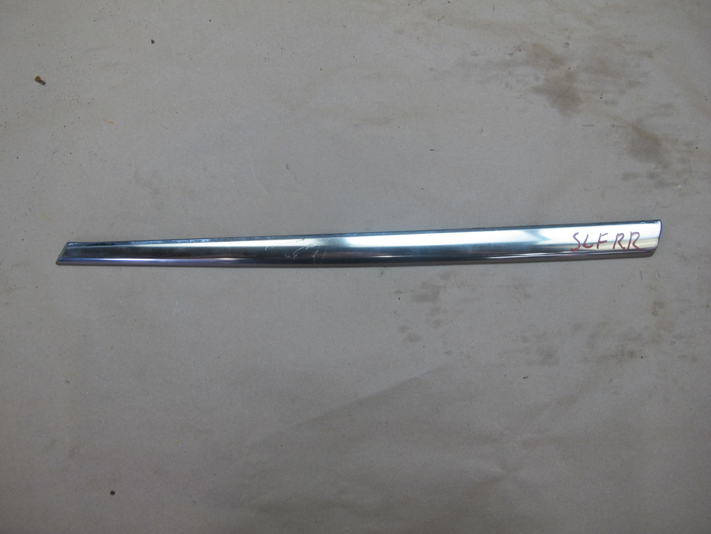 94-02 Mercedes R129 Right Door Window Hard TOP Chrome Trim Molding Set OEM