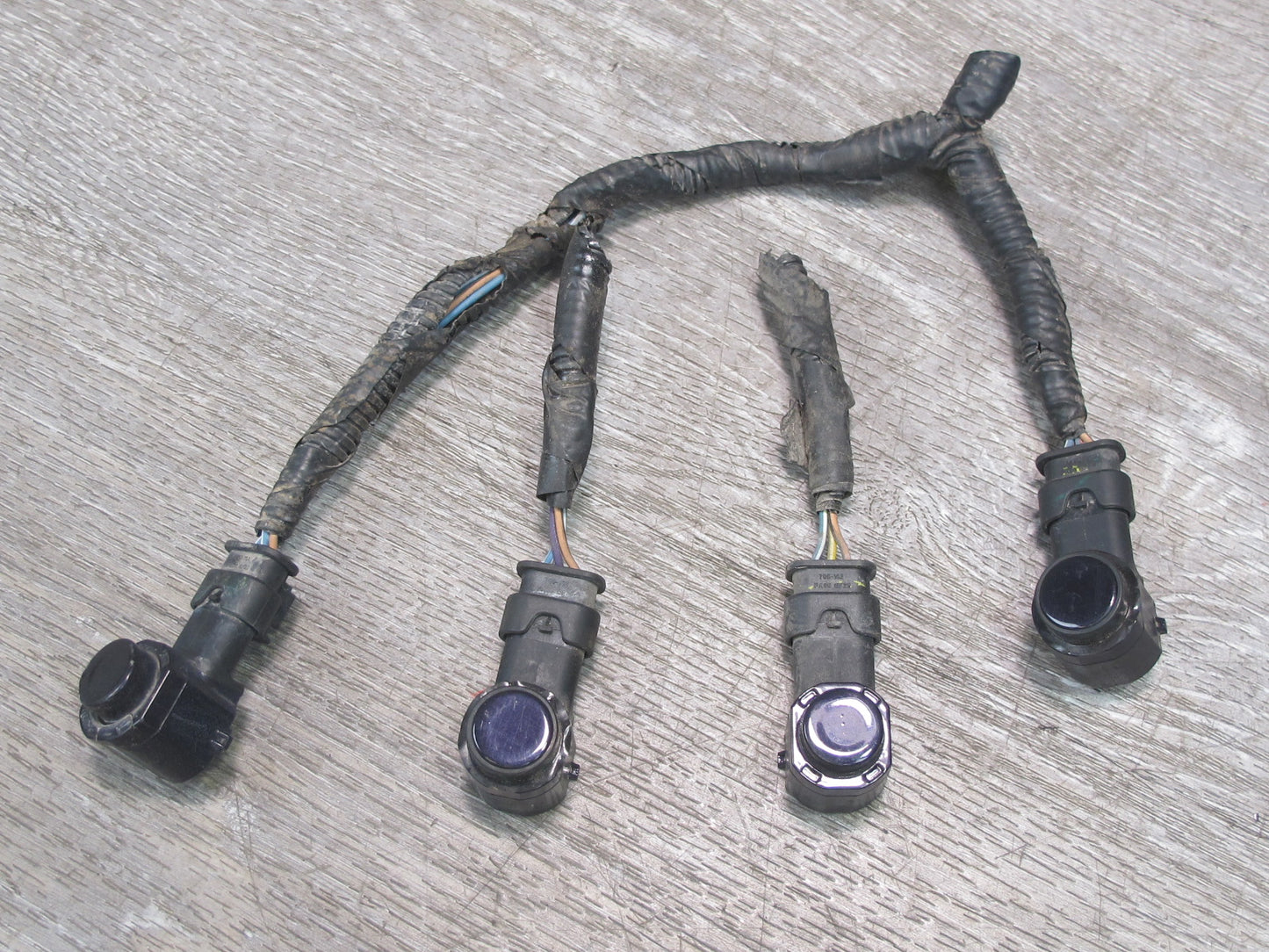 11-12 Fisker Karma Set of 4 Rear Bumper PDC Parking Distance Sensor Purple OEM