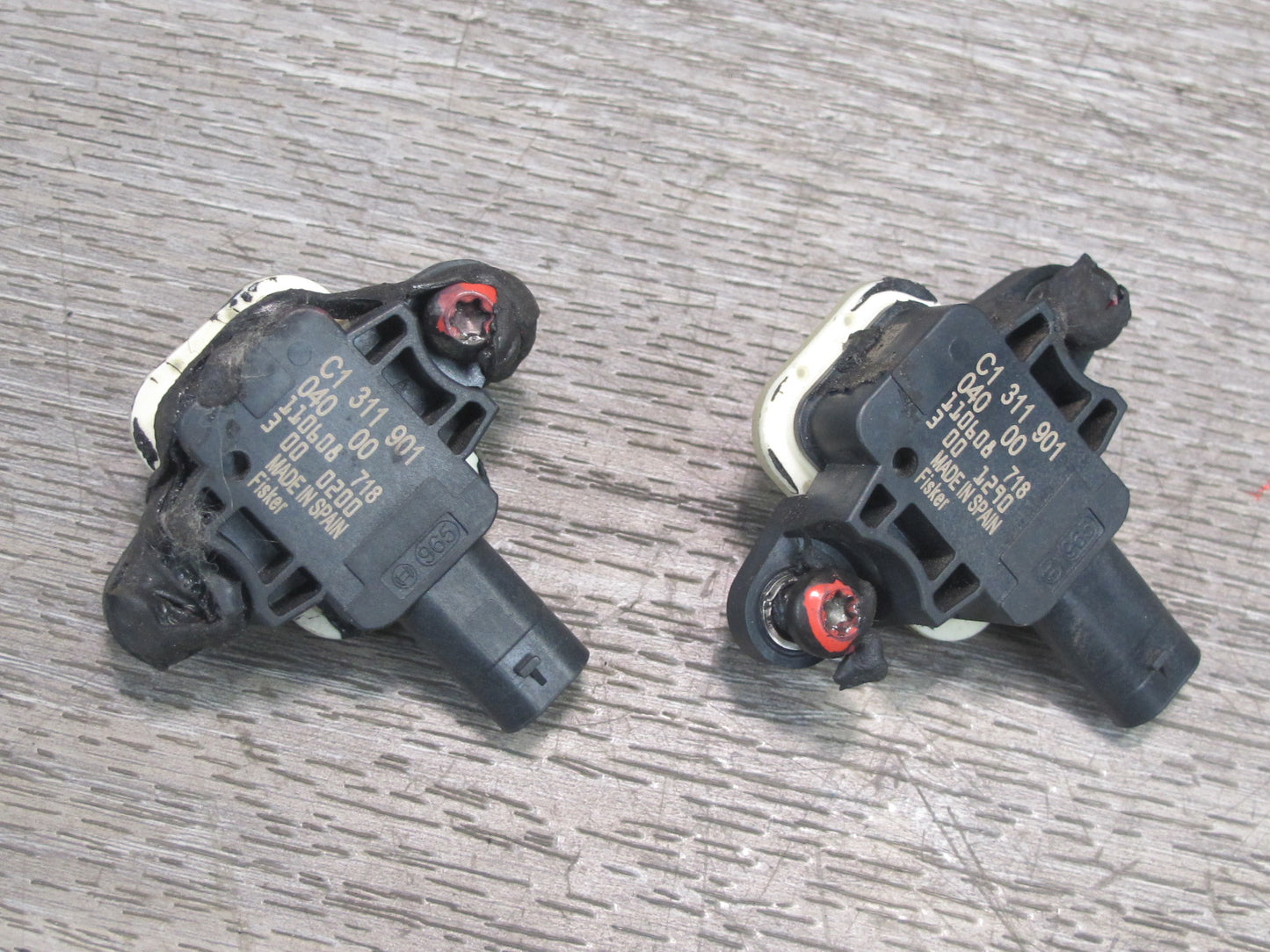 11-12 FISKER KARMA LEFT & RIGHT SIDE SRS AIRBAG IMPACT SENSOR 6PCS OEM