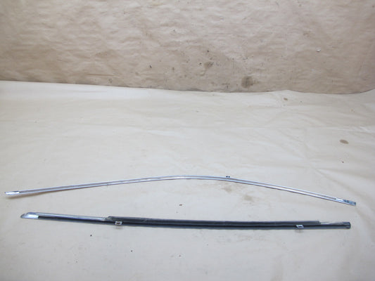 06-12 Bentley Continental Flying Spur Front Right Door Chrome Trim Molding Set