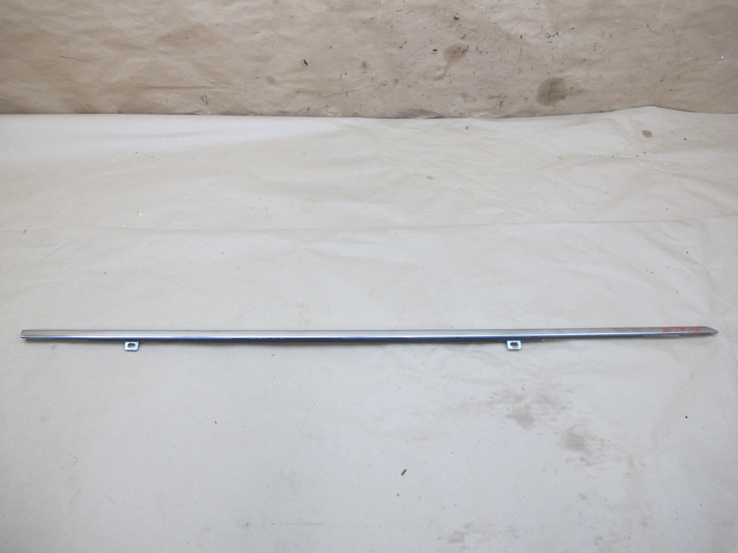 06-12 Bentley Continental Flying Spur Front Right Door Chrome Trim Molding Set