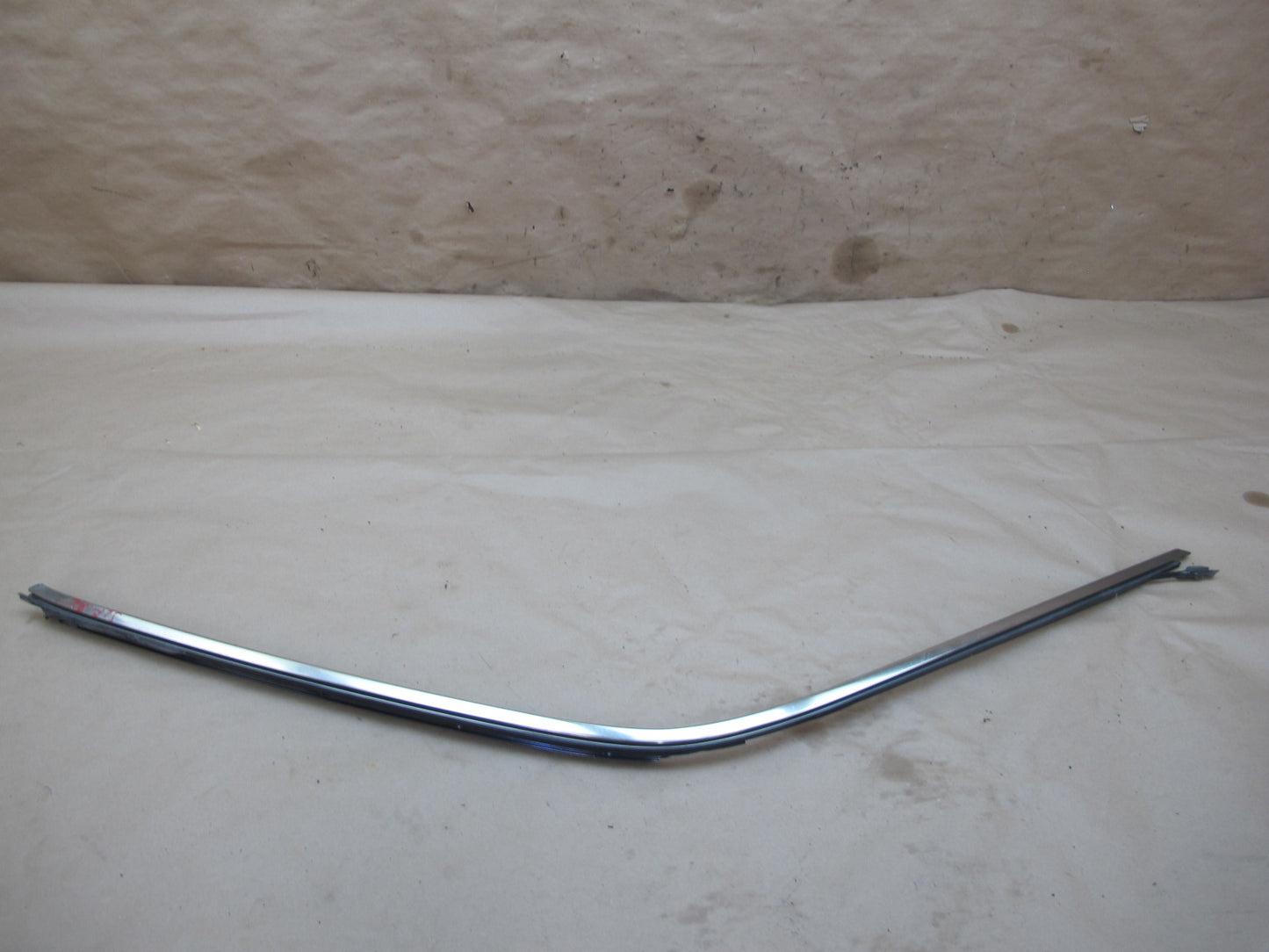 94-02 Mercedes R129 Left Door Window Hard TOP Chrome Trim Molding Set OEM