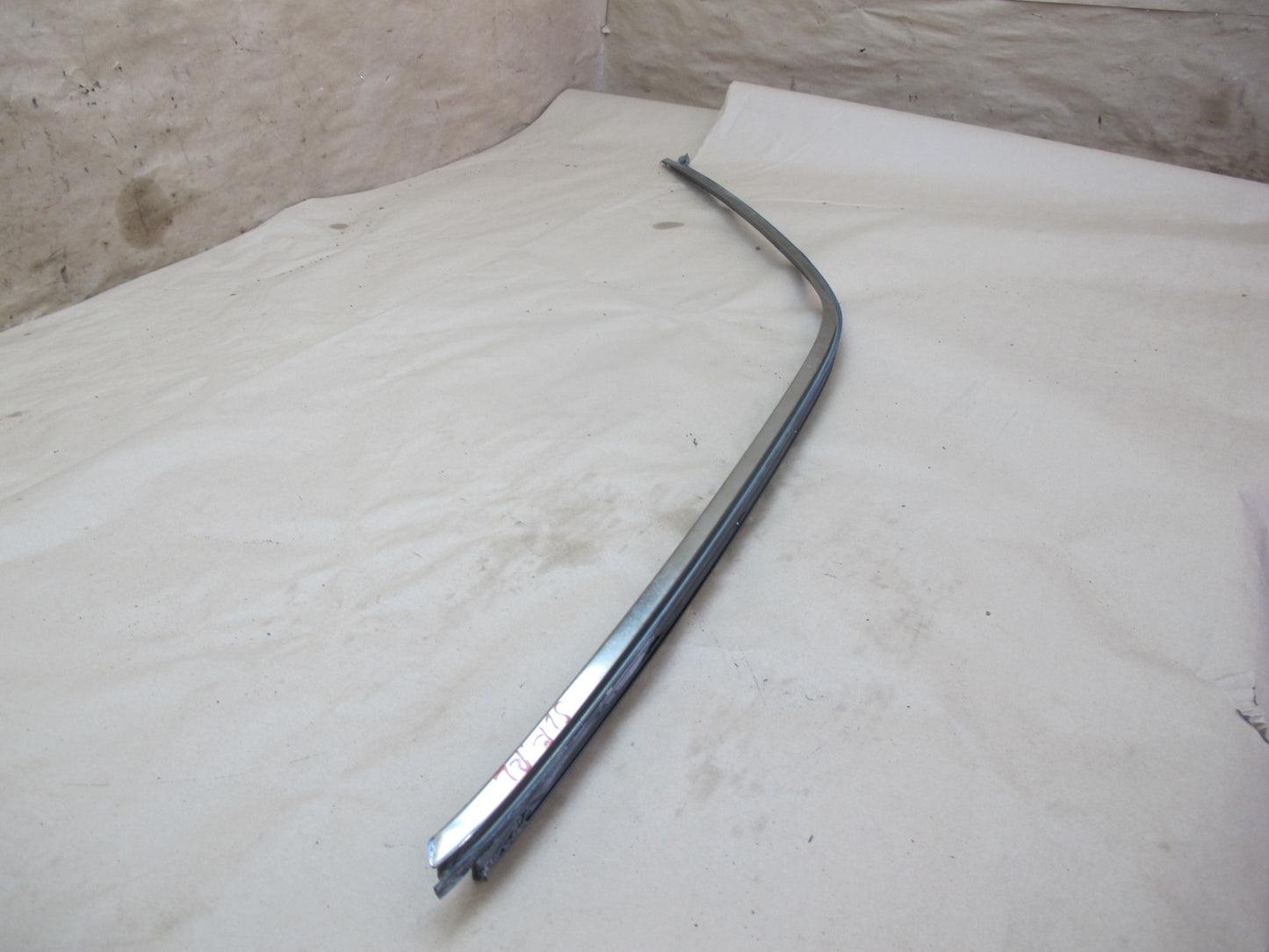 94-02 Mercedes R129 Left Door Window Hard TOP Chrome Trim Molding Set OEM