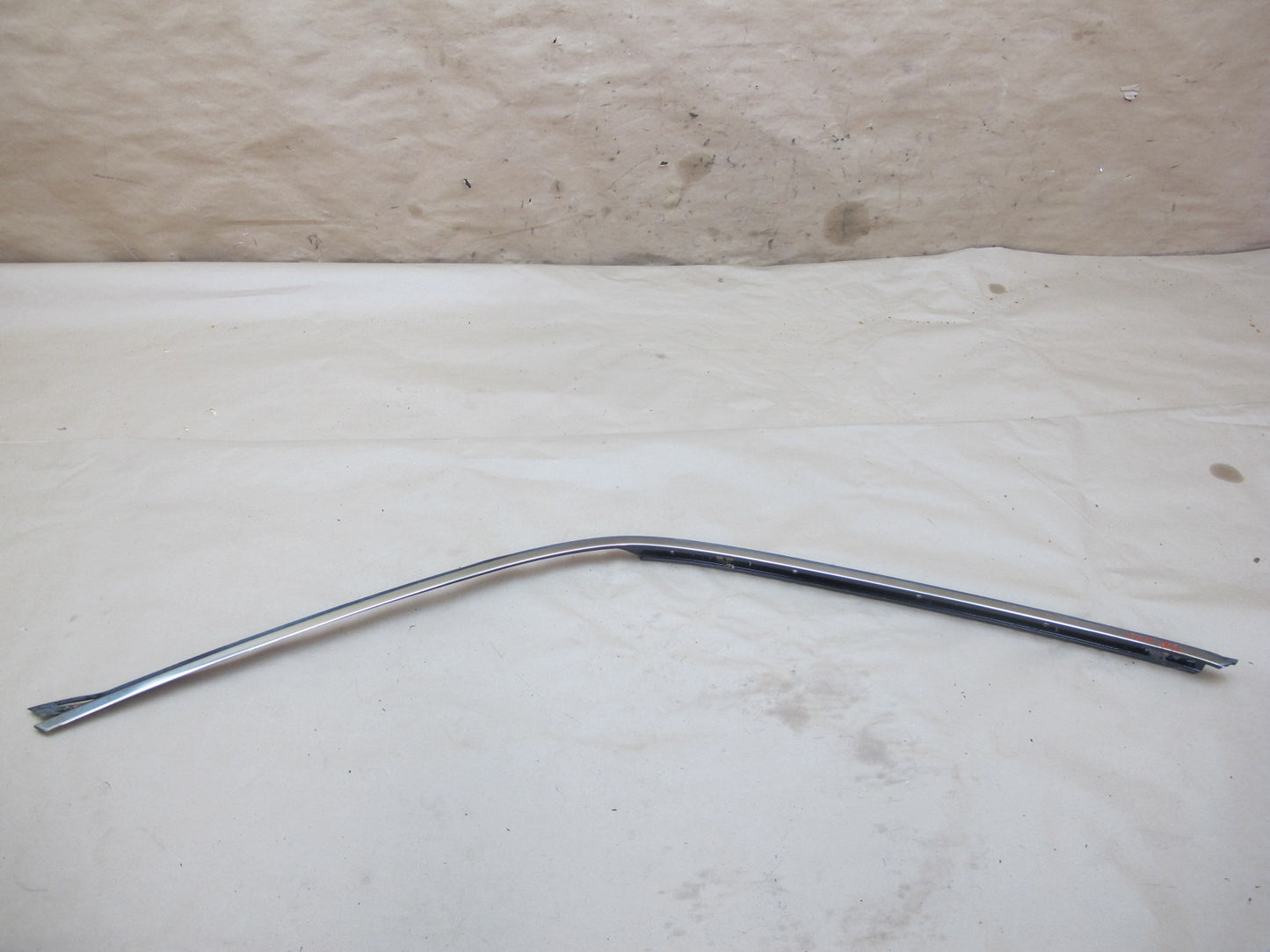 94-02 Mercedes R129 Left Door Window Hard TOP Chrome Trim Molding Set OEM