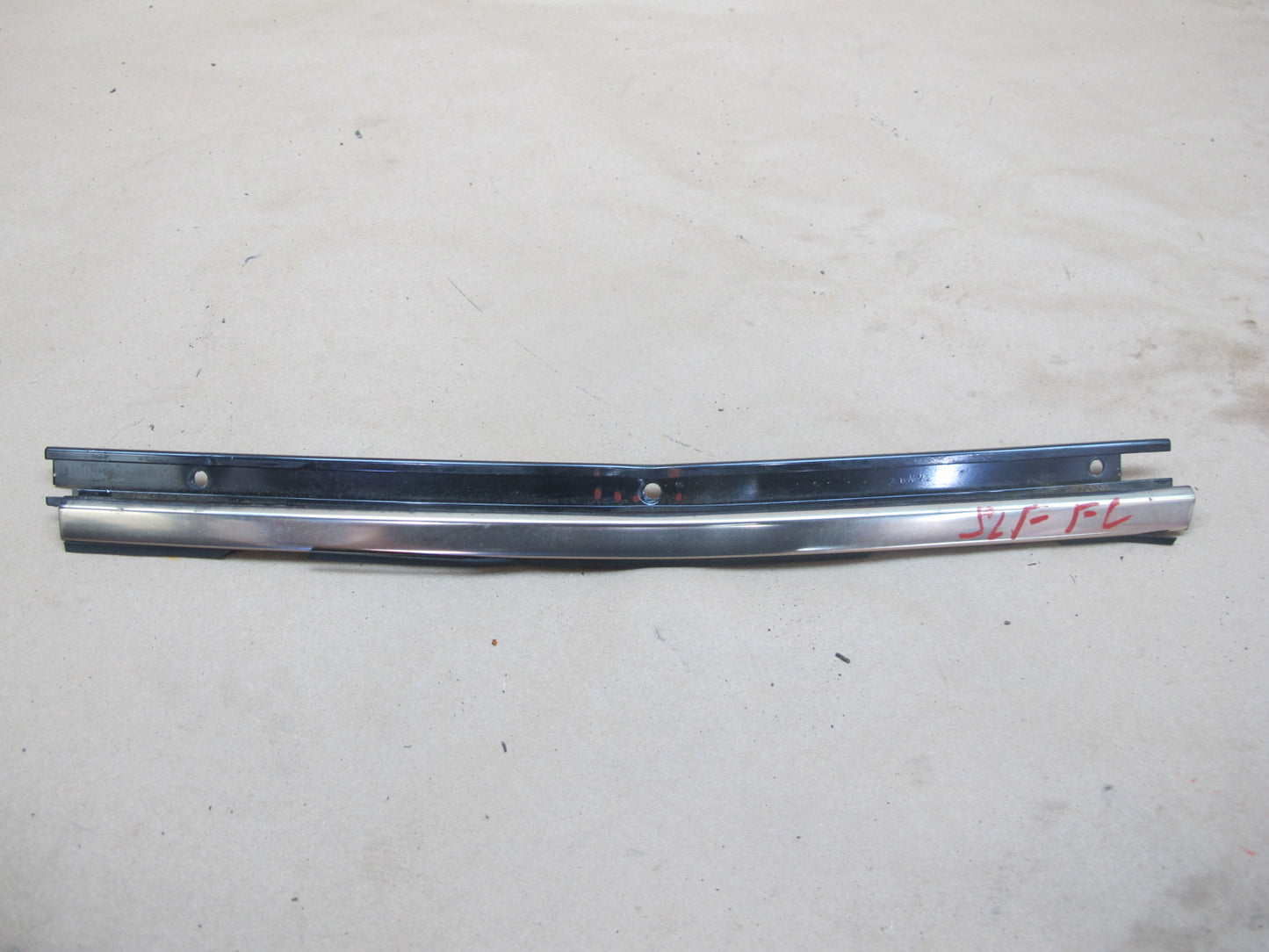 94-02 Mercedes R129 Left Door Window Hard TOP Chrome Trim Molding Set OEM