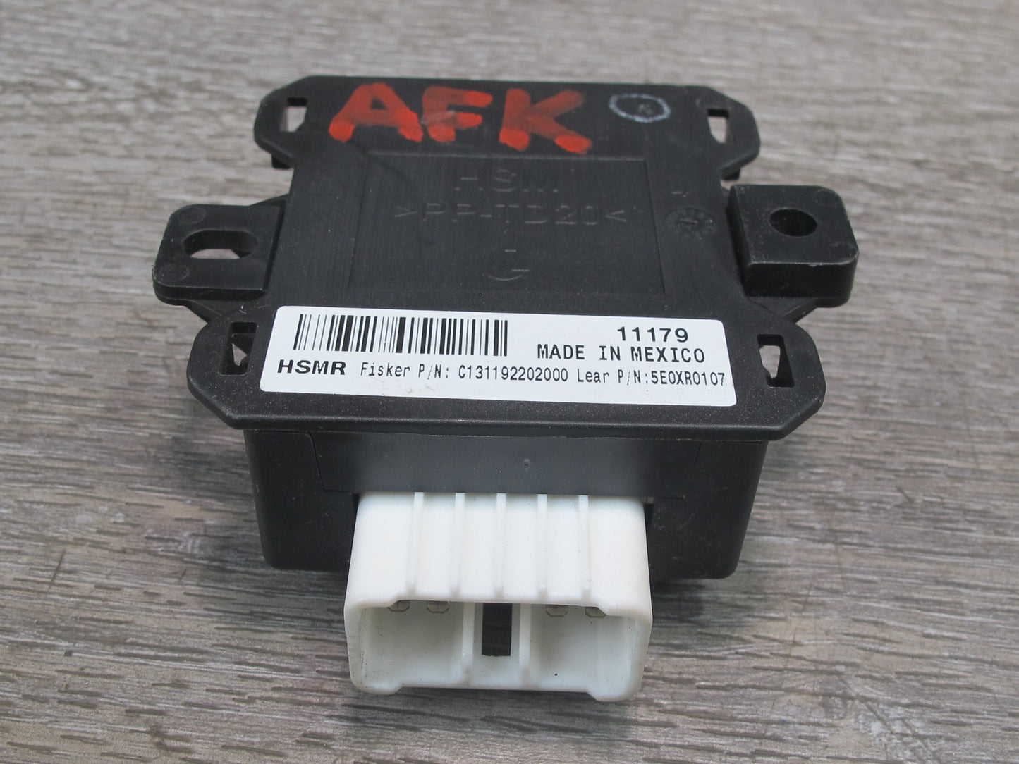 11-12 Fisker Karma Hsmr Control Module Unit C131192202000 OEM