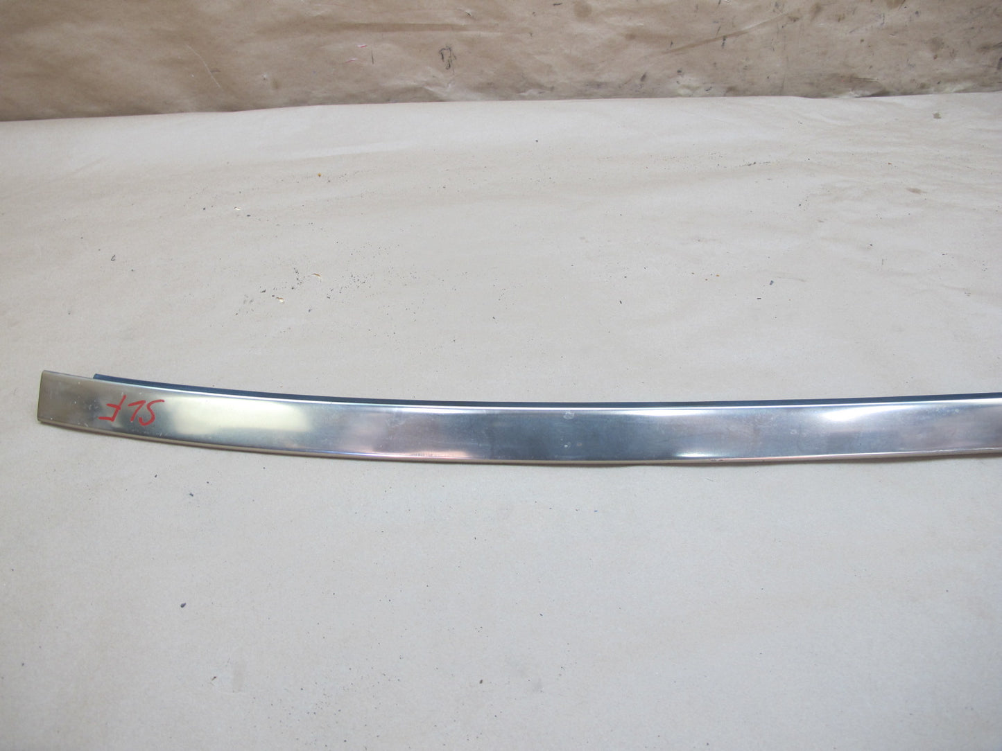 94-02 Mercedes R129 Sl-class Hardtop Rear Chrome Molding Trim Cover OEM
