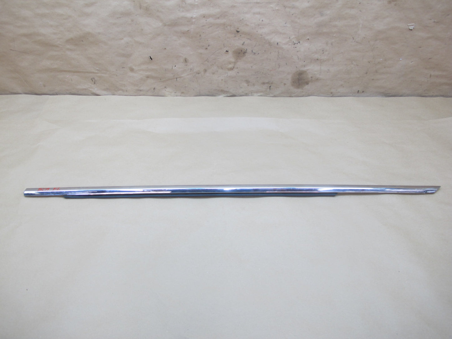 06-12 Bentley Continental Flying Spur Front Left Door Chrome Trim Molding Set