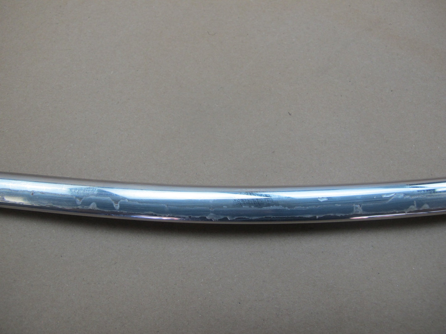 06-12 Bentley Continental Flying Spur Front Left Door Chrome Trim Molding Set