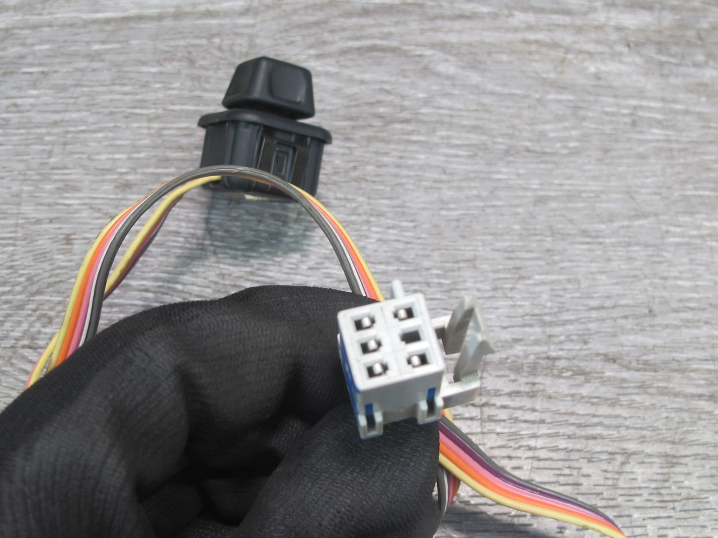 11-12 Fisker Karma Steering Column Tilt Adjust Switch w Wire Wiring OEM