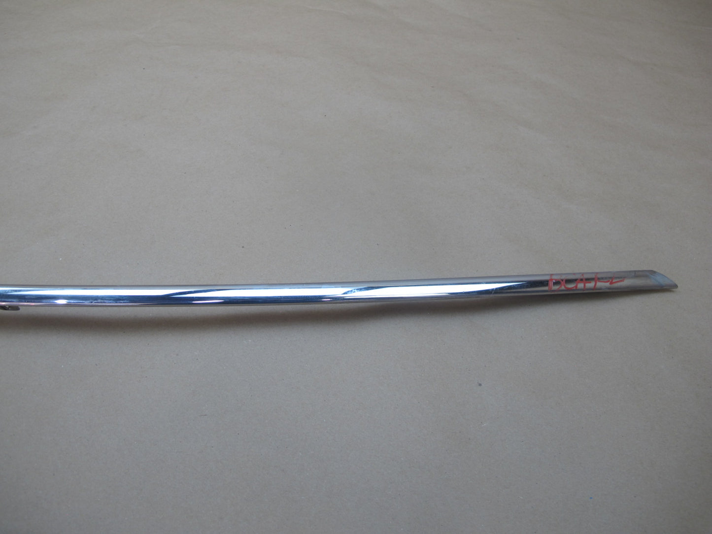 06-12 Bentley Continental Flying Spur Front Left Door Chrome Trim Molding Set