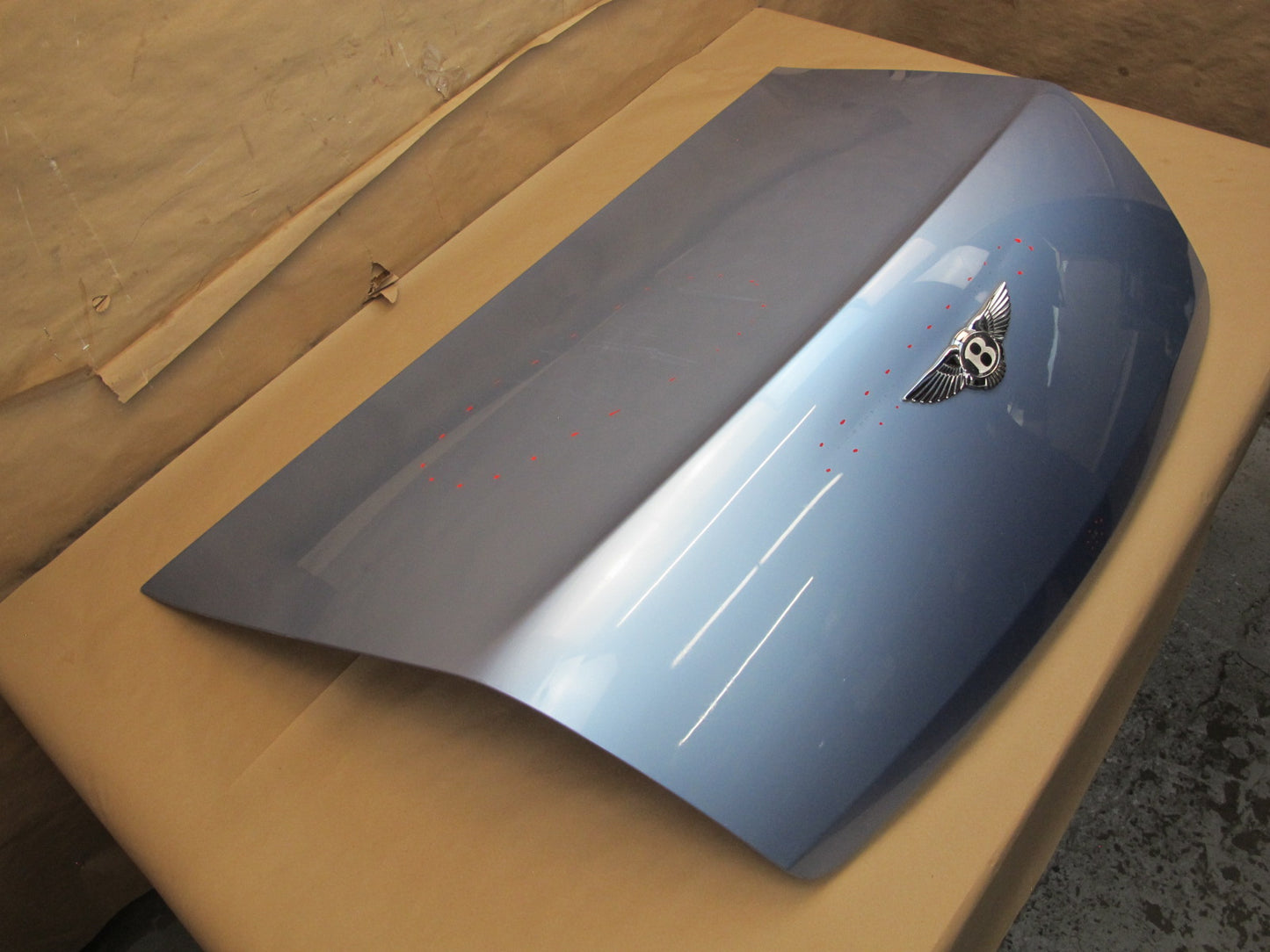 06-12 Bentley Continental Flying Spur Rear Trunk Lid Shell Cover Panel