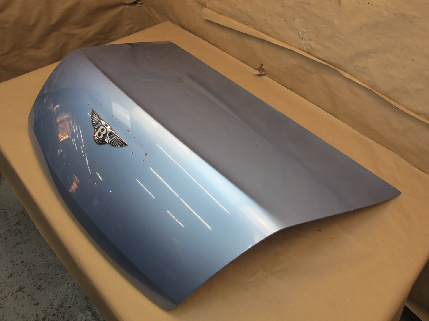 06-12 Bentley Continental Flying Spur Rear Trunk Lid Shell Cover Panel
