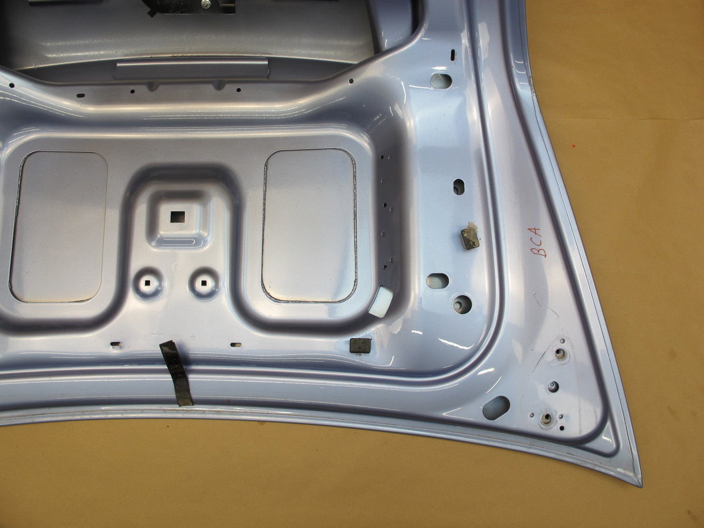 06-12 Bentley Continental Flying Spur Rear Trunk Lid Shell Cover Panel