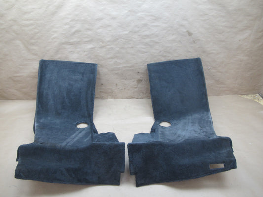 96-02 Mercedes R129 Set of 2 Rear Trunk Carpet Liner Trim Cover Panel OEM