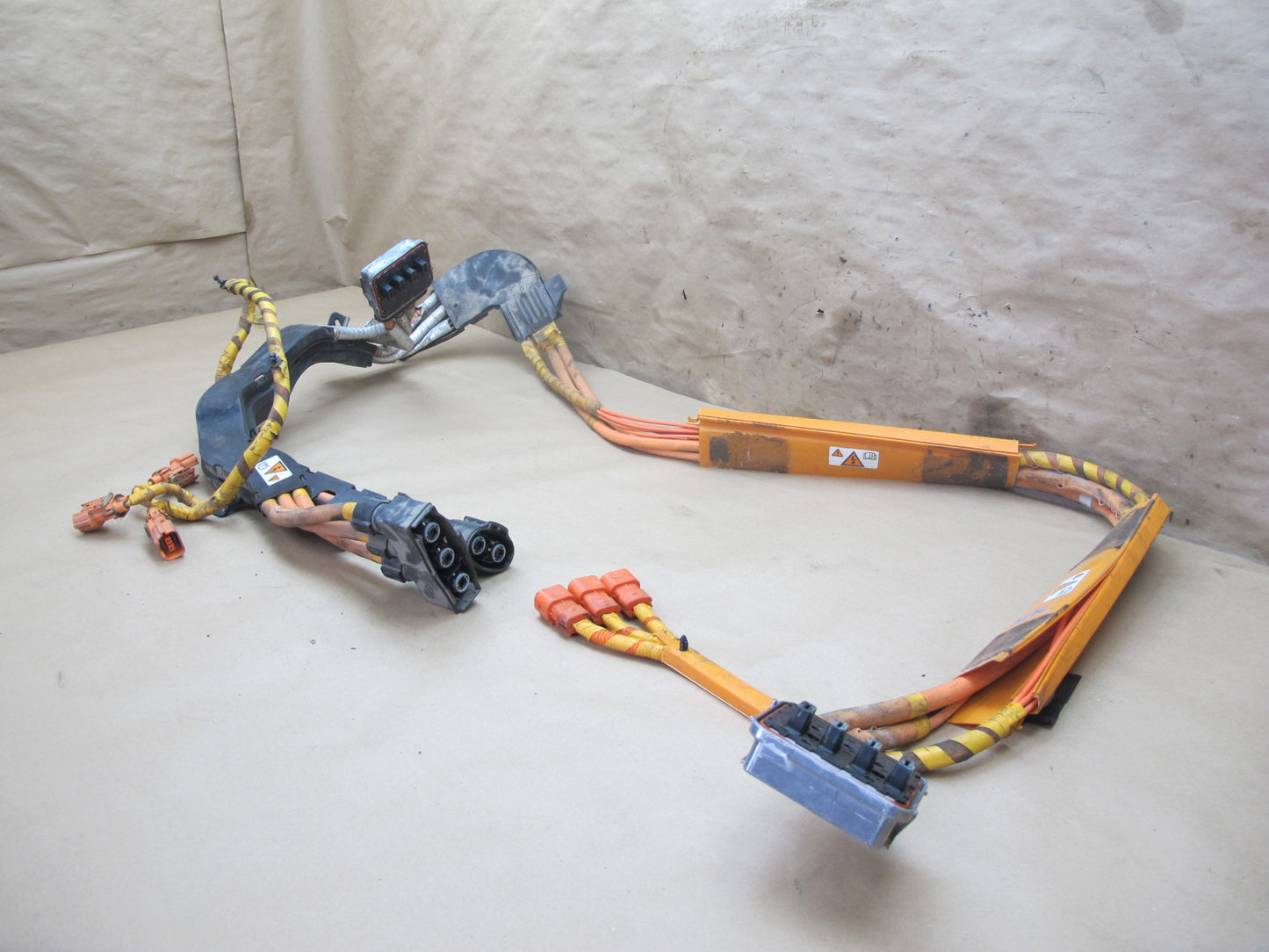11-12 Fisker Karma Set of 2 Front & Rear High Voltage Battery Cable OEM