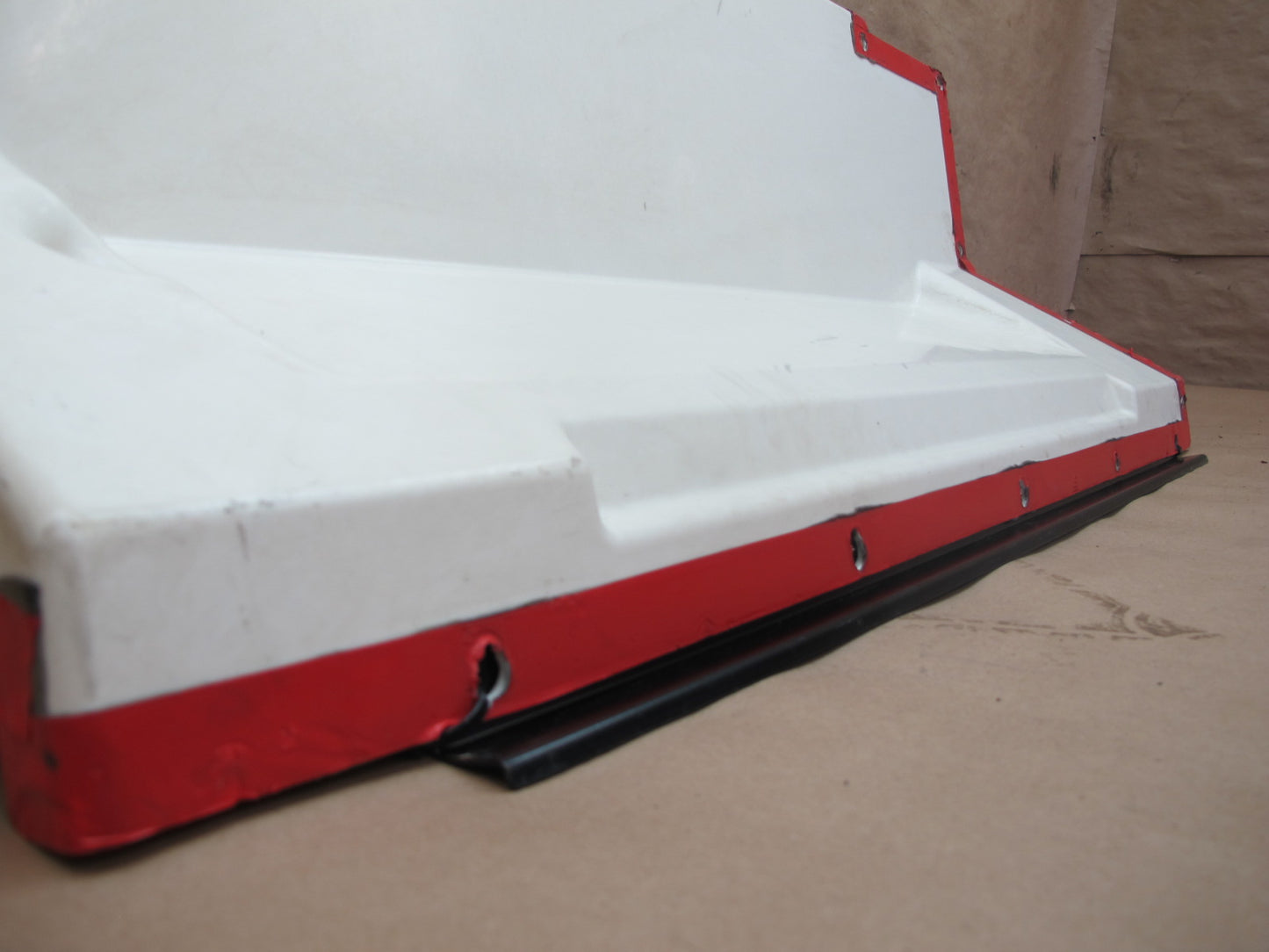 11-12 Fisker Karma Set of 2 Rear Trunk Battery Inverter Cover Trim Panel OEM