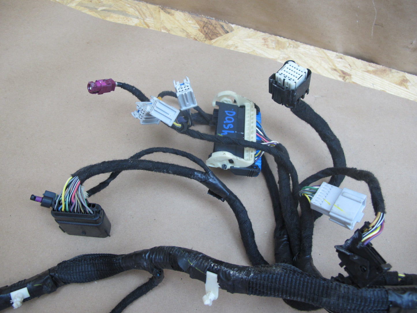 11-12 Fisker Karma Dashboard Dash Wire Wiring Harness Set C131196304003 OEM