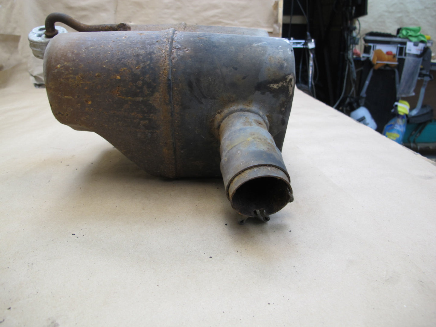 11-12 Fisker Karma Rear Right Exhaust Muffler OEM