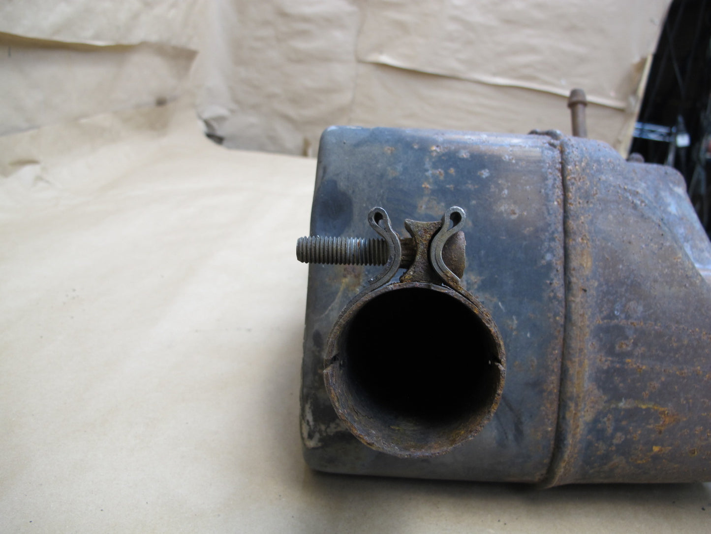 11-12 Fisker Karma Rear Right Exhaust Muffler OEM