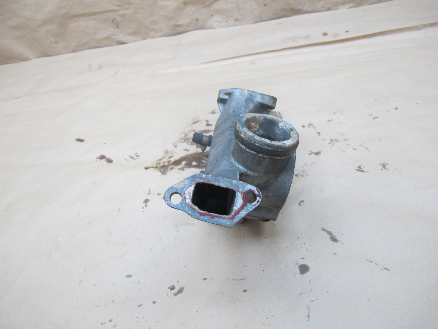 1983-1984 Porsche 928 S 4.7L Engine Coolant Thermostat Housing Assembly