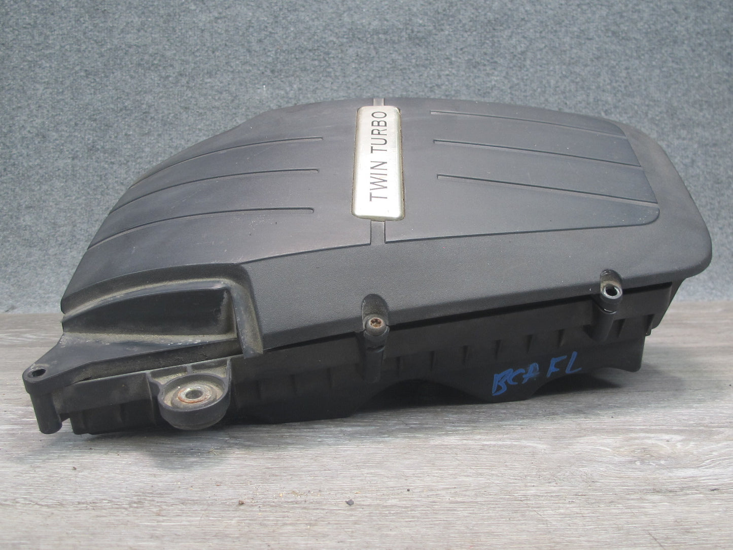 03-12 Bentley Continental Flying Spur 6.0L Left Air Cleaner Filter Intake Box