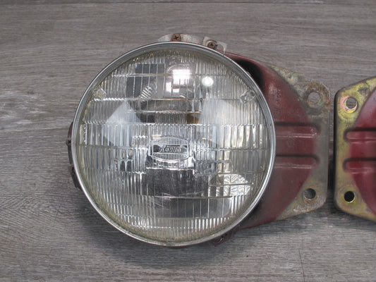 80-83 Datsun Nissan 280ZX S130 Set of 2 Front Left & Right Headlight Lamp OEM