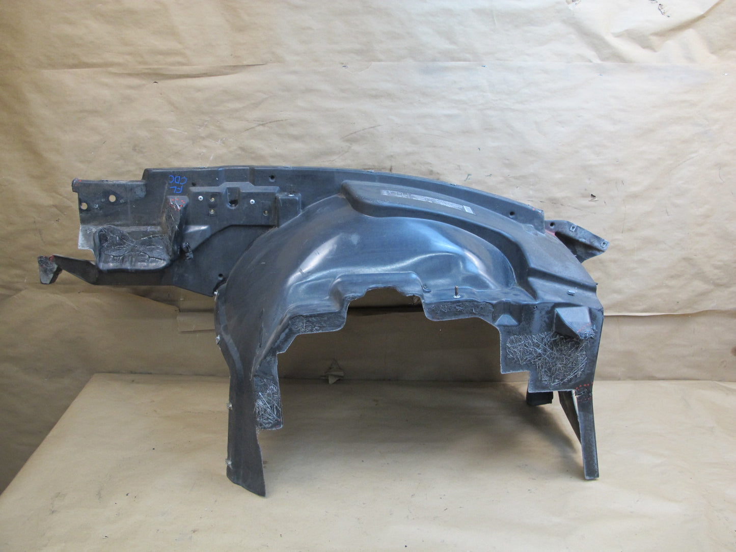 97-04 Chevrolet Corvette C5 Front Left Wheel Arch Splash Shield Guard OEM