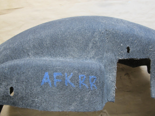 11-12 Fisker Karma Rear Right Fender Liner Splash Shield Guard OEM