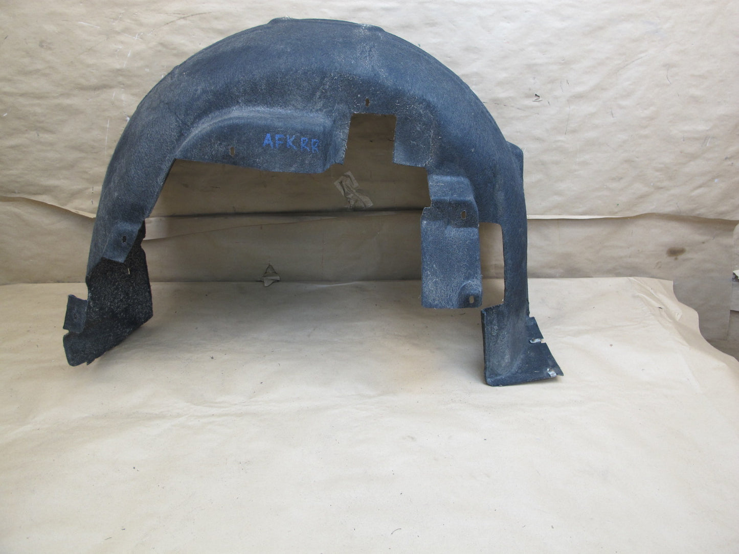 11-12 Fisker Karma Rear Right Fender Liner Splash Shield Guard OEM